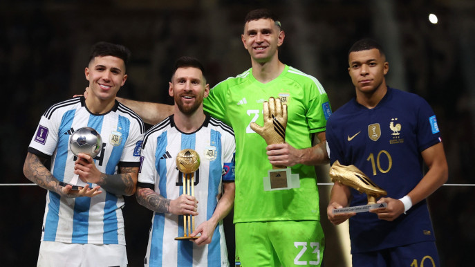 Lionel Messi career awards as Argentine adds World Cup Trophy to