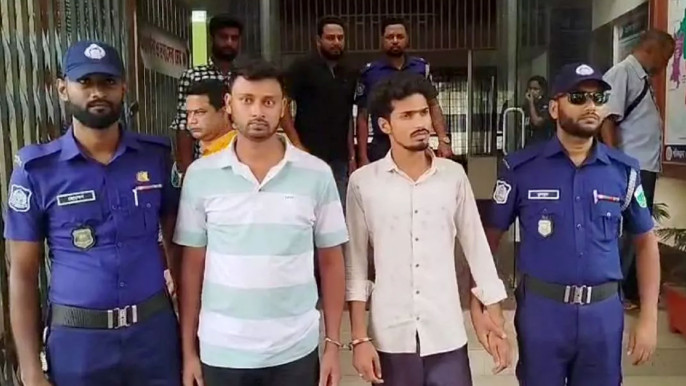 Harassment of Russian nationals: 2 TikTokers held in Natore