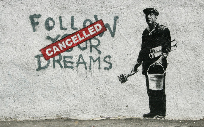 Poster Banksy street art - chimp | Wall Art, Gifts & Merchandise |  Europosters