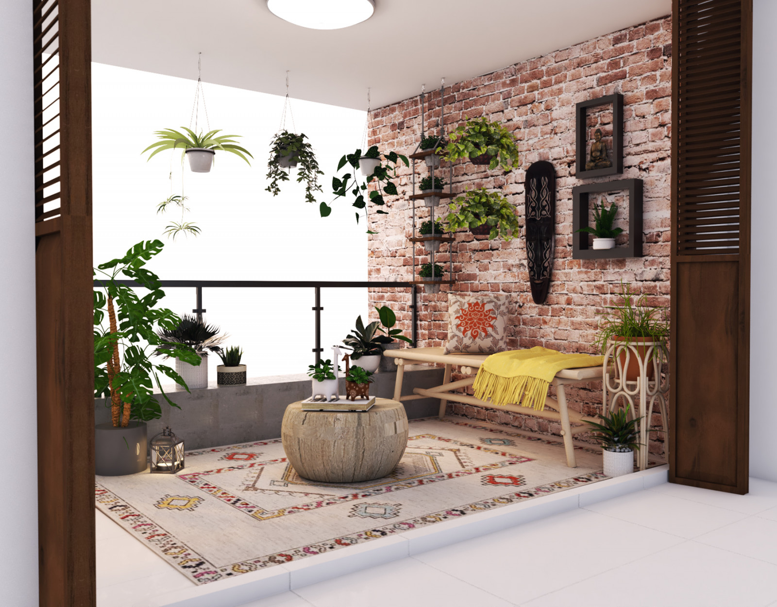 Interior gardening capture the idea of freshness. Photo: Sheraspace