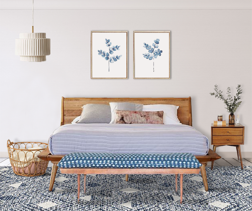 Comforting colours to soothe the mind. Photo: Sheraspace