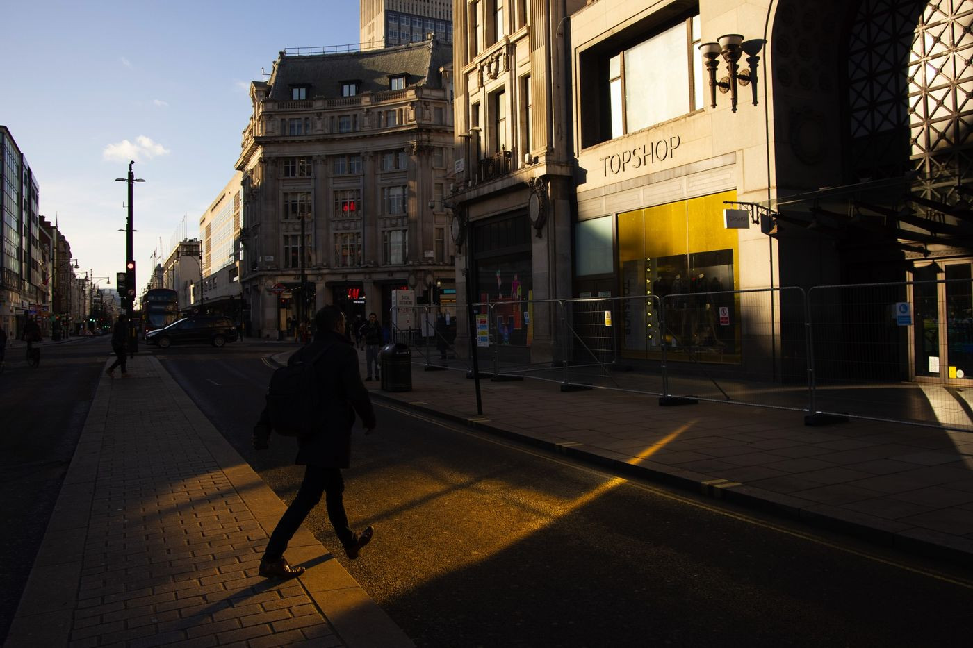 Not all retailers have survived the pandemic. Britain’s Arcadia Group, owner of Topshop, was among the chains that shut down its locations.Photographer: Jason Alden/Bloomberg
