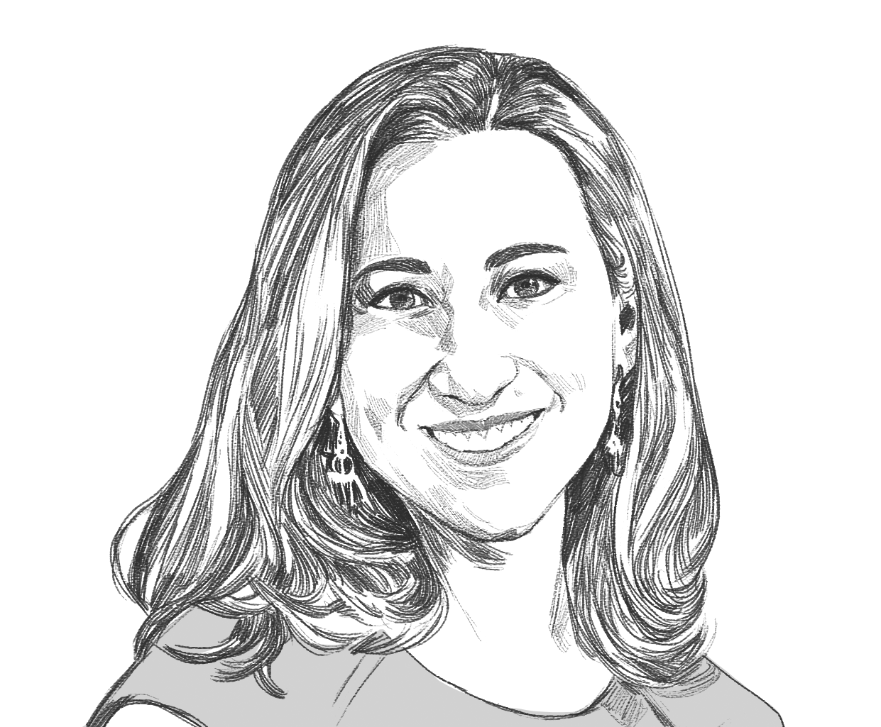 Lisa Abramowicz. Sketch: TBS
