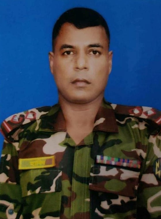 The deceased Bangladesh Army Senior Warrant Officer Habibur Rahman. Picture: Collected 