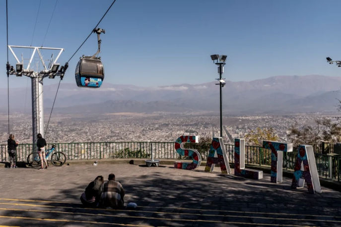Una vista de la ciudad de Salta en Salta, Argentina.  Foto: Anita Pouchard Serra vía Time