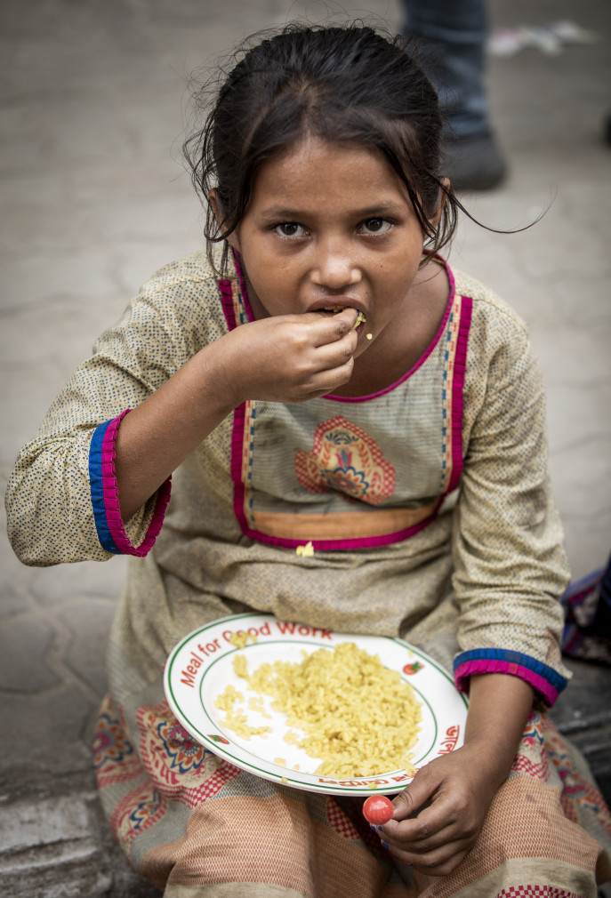 This initiative was mainly designed to feed the rootless and helpless, along with the street children. Photo: Noor-A-Alam