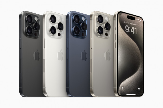 iPhone’a 15 Pro.  Zdjęcie: Bloomberg