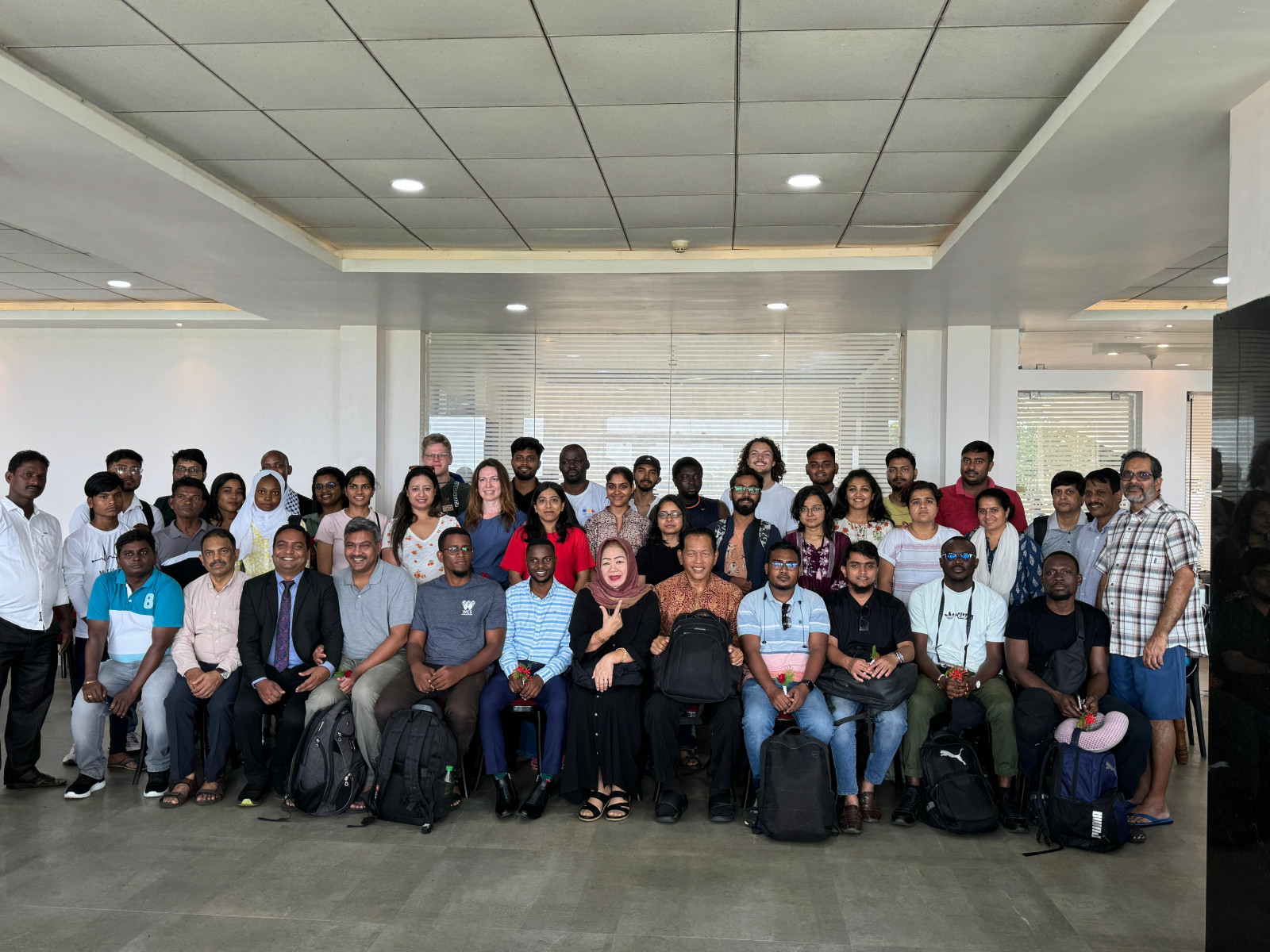 The V2V summer programme brought together 50 participants from around the world, including MA and PhD students from various disciplines, faculty members, NGO representatives, and community members. Photo: Courtesy