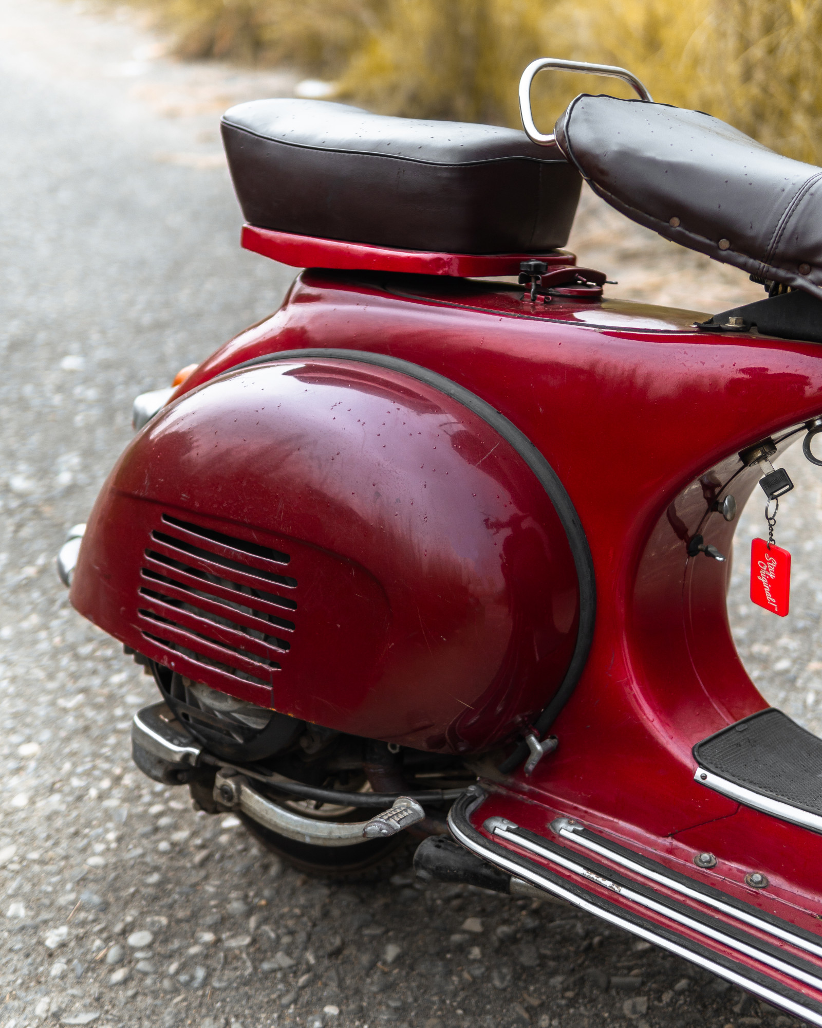 Six decades later, this Vespa still retains its original 150cc air-cooled engine. PHOTO: Akif Hamid