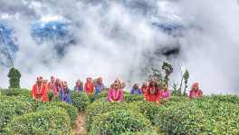 Members of Lady Travelers Bangladesh (LTB) enjoying their trip to Darjeeling. Photo: LTB