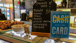 Many Swedish shops and restaurants now only accept card or mobile payments. Photo: Collected