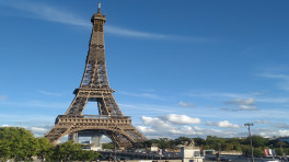Every person in the world desires to visit the Eiffel Tower. The iconic structure was reopened for tourists after remaining closed for 80 days. Photo: Tareq Onu
