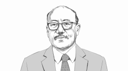 Harsh V Shringla, foreign secretary of India. Sketch: TBS
