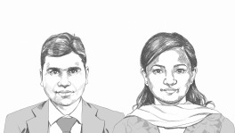 Dr Foyasal Khan and Sirazoom Munira. Illustration: TBS 