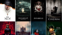 Conjuring movies in chronological order of events. Photo: Collected 