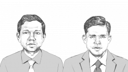 Dr Kudrat-E-Khuda Babu &amp; Emdadul Haque. Illustration: TBS