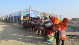 Energypac ensures safe water access in the village of Chunkuri through its two submersible water pumps which supports 200 families with 10,000 litres of water a day. Photo: Courtesy