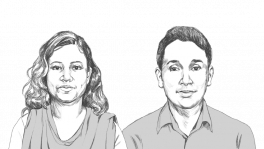Mahjuba Hoque &amp; Md. Ashraful Islam Chowdhury. Illustration: TBS