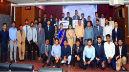 Team photo of Supply Chain Alliance (SCA). The organisation works on case studies, industry analysis and content marketing to make people more aware of supply chain management. Photo: Courtesy