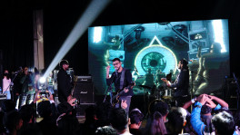 ‘Owned’ performing at the ‘Bata Rockaway with Dhaka Broadcast’ Photo: Abrar Faiyaz Niloy 
