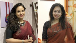 From Left: Zobaida Arzu Shoma and Salma Zakia Bristy. Photo: Courtesy 