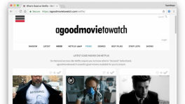 Screengrab from Agoodmovietowatch website