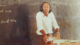 The author during his days as a teacher. Photo: Syed Badrul Ahsan
