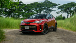 The CH-R GR Sport fuses style, performance, and a hint of sportiness to spice up the mundane crossover, to appeal to those people who are into cars. Photo: Ahbaar Mohammad