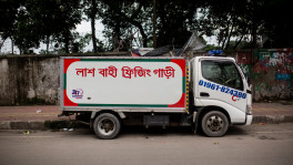 At present, there are about 200 freezing vans operating in Dhaka city. Photo: Nayem Ali