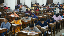Representational image of students participating in university admission tests. File Photo: Collected