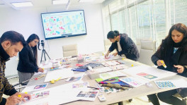 Fashion designers are working at the design studio of Texweave. Photo: TAD Group