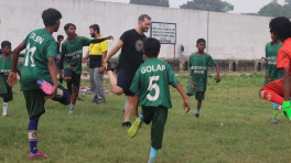 The ultimate goal is to create a full-fledged sports academy, which will ensure the permanent rehabilitation of street children. Photo: Courtesy
