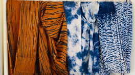 Not only natural dyes, MiAA also works with natural fabrics like cotton, silk, and endi silk. Photo: Courtesy