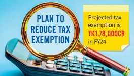 Further Tk15,000cr likely cuts in tax exemptions in FY25