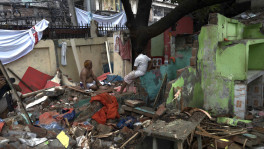 Mironzilla Harijan City Colony in the capital's Bangshal. Photo: Ashraful Rafid/TBS 