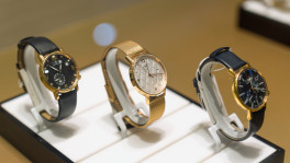 Luxury watches, typically costing over Tk3 lakh, are now sold in high-end showrooms in neighbourhoods like Gulshan and Banani. Photo: Mohammad &amp; Sons