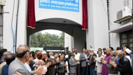 The Syed Nazrul Islam Administrative Building was renamed after Dr Golam Rahman on 12 February. Photo: Collected