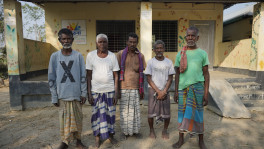  Only 20 Kora families with a total of 94 people remain in the country. Photo: TBS 
