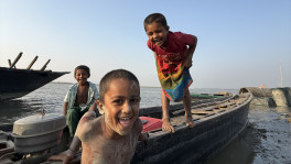 Children grow up learning lessons no classroom can fully teach - lessons of survival, adaptation, and quiet joy amid uncertainty. Photo: Yasin Piash/TBS