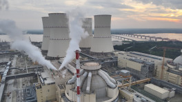 Steam rises from Unit 1 of the Rooppur Nuclear Power Plant in Ishwardi, Pabna, after successful completion of cold and hot functional tests on 6 August 2025. Photo: Collected
