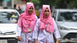 Bangladeshi nurses employed overseas can earn between Tk1 lakh and Tk1.5 lakh a month. Photos: Mehedi Hasan
