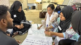 In the ISRHRD project, youths are helping challenge deeply rooted social norms that keep reproductive health issues shrouded in silence. Photos: Courtesy


