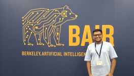 Abir visited UC Berkeley last month for a pre-admission orientation. Photo: Courtesy