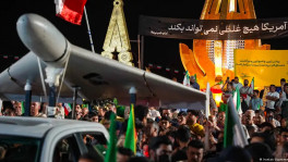 All of the paramilitary groups that Iran supports in the Middle East now have drones of their own. Photo: Iranian Supreme Leader’s Office
